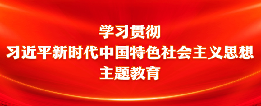 學(xué)習(xí)貫徹習(xí)近平新時代中國特色社會主義思想主題教育