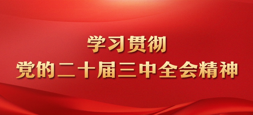 學(xué)習(xí)貫徹黨的二十屆三中全會(huì)精神